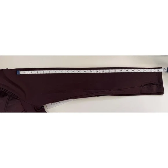 Rhone Alpine Jacket Brown Berry Quilted Satin Mock Neck Full Zip Womens Medium - Picture 7 of 10